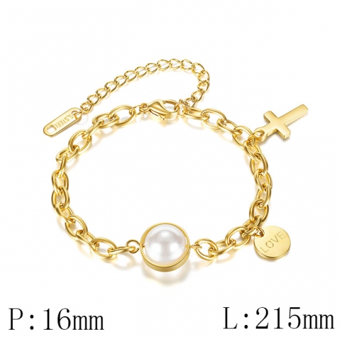 BC Wholesale Bracelets Jewelry Stainless Steel 316L Good Quality Bracelets NO.#SJ1BA1206