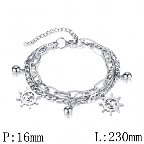 BC Wholesale Bracelets Jewelry Stainless Steel 316L Good Quality Bracelets NO.#SJ1B1259