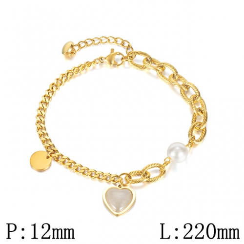 BC Wholesale Bracelets Jewelry Stainless Steel 316L Good Quality Bracelets NO.#SJ1B1228