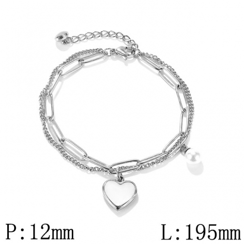 BC Wholesale Bracelets Jewelry Stainless Steel 316L Good Quality Bracelets NO.#SJ1B1160