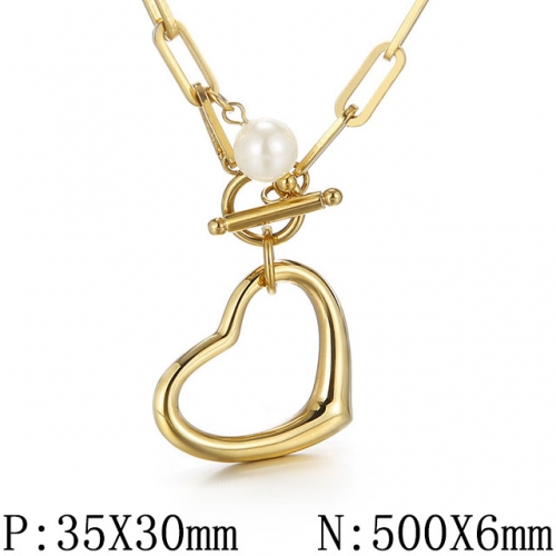 BC Wholesale Necklace Jewelry Stainless Steel 316L Popular Necklace NO.#SJ53N113604