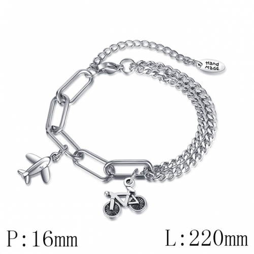 BC Wholesale Bracelets Jewelry Stainless Steel 316L Good Quality Bracelets NO.#SJ1B1239