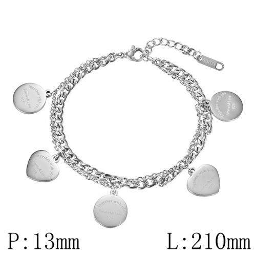 BC Wholesale Bracelets Jewelry Stainless Steel 316L Good Quality Bracelets NO.#SJ1B1133