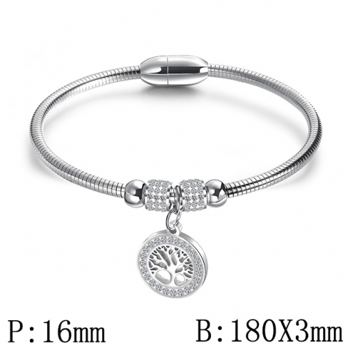 BC Wholesale Bangles Stainless Steel Jewelry Fashion Bangles NO.#SJ1B925