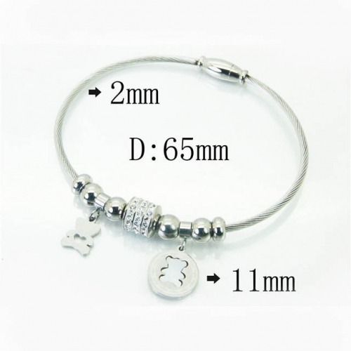 BC Wholesale Bangles Jewelry Stainless Steel Jewelry Bangles NO.#BC24B0092HKL