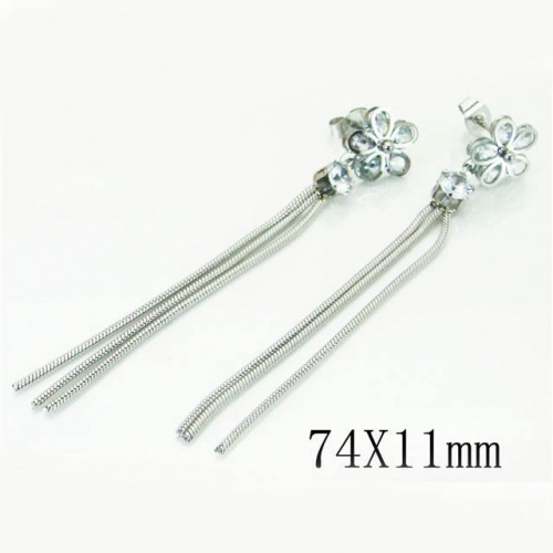 BC Wholesale Earrings Jewelry Stainless Steel 316L Earrings NO.#BC26E0414NA