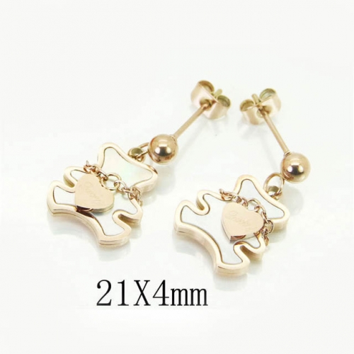 BC Wholesale Earrings Jewelry Stainless Steel 316L Earrings NO.#BC47E0148OL