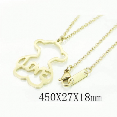 BC Wholesale Jewelry Necklace Stainless Steel 316L Fashion Necklace NO.#BC52N0059PA