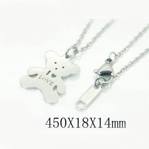 BC Wholesale Jewelry Necklace Stainless Steel 316L Fashion Necklace NO.#BC52N0066NW