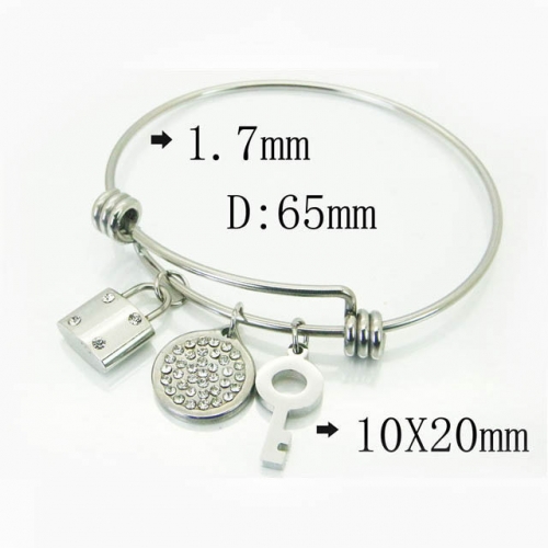 BC Wholesale Bangles Jewelry Stainless Steel Jewelry Bangles NO.#BC12B0247HHA