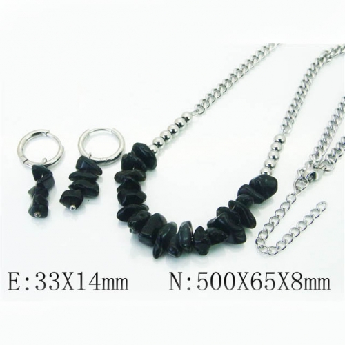 BC Wholesale Jewelry Sets Stainless Steel 316L Jewelry Sets NO.#BC06S1075HIA