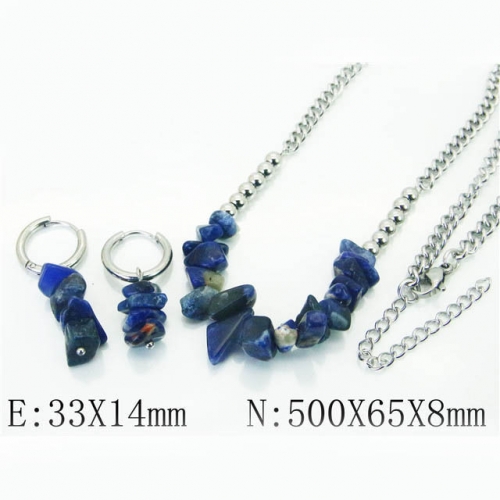 BC Wholesale Jewelry Sets Stainless Steel 316L Jewelry Sets NO.#BC06S1077HIW