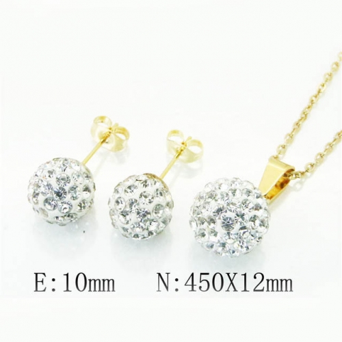 BC Wholesale Jewelry Sets Stainless Steel 316L Jewelry Sets NO.#BC12S1099LL