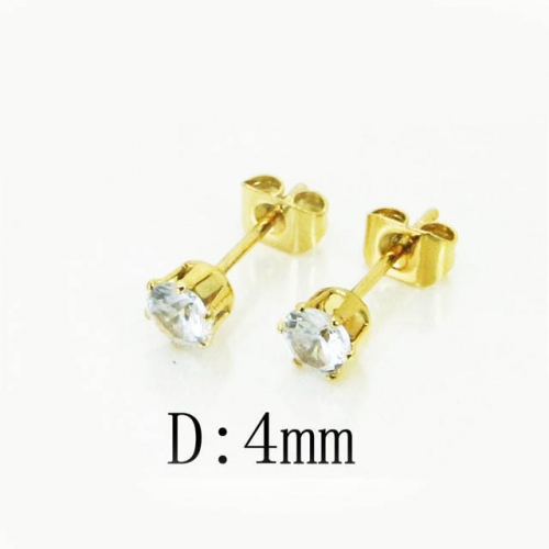BC Wholesale Earrings Jewelry Stainless Steel 316L Earrings NO.#BC67E0447IF
