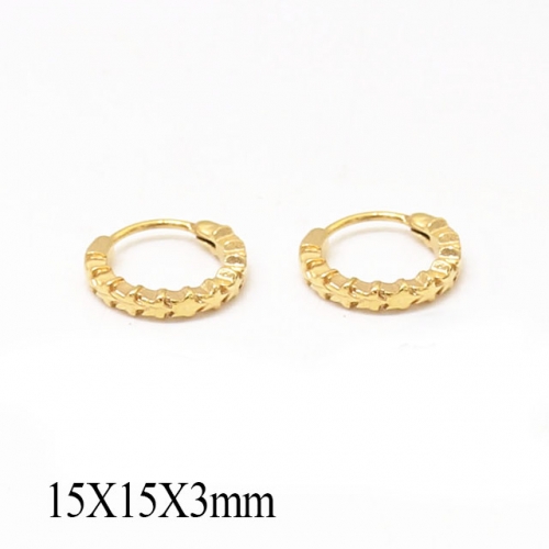 BC Wholesale Huggie Hoop Earrings Stainless Steel 316L Jewelry Earrings NO.#SJ55EGA0980