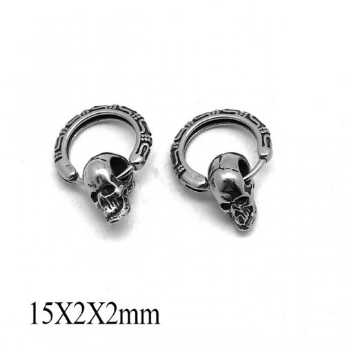 BC Wholesale Huggie Hoop Earrings Stainless Steel 316L Jewelry Earrings NO.#SJ55E1171
