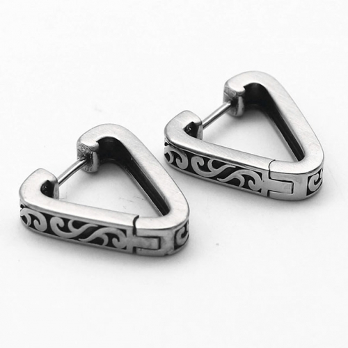 BC Wholesale Huggie Hoop Earrings Stainless Steel 316L Jewelry Earrings NO.#SJ55E1257