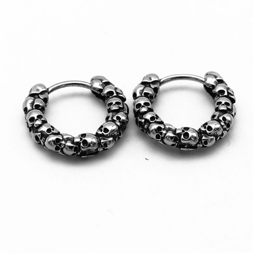 BC Wholesale Huggie Hoop Earrings Stainless Steel 316L Jewelry Earrings NO.#SJ55E1246