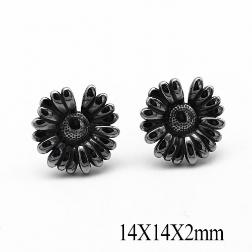 BC Wholesale Stud Earrings Stainless Steel 316L Popular Earrings NO.#SJ55E1066