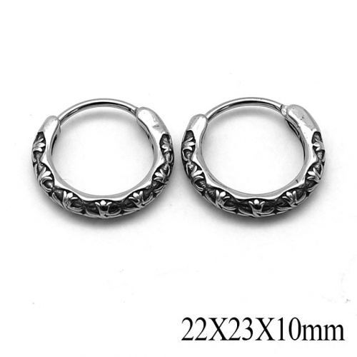 BC Wholesale Huggie Hoop Earrings Stainless Steel 316L Jewelry Earrings NO.#SJ55E1154