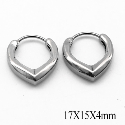 BC Wholesale Huggie Hoop Earrings Stainless Steel 316L Jewelry Earrings NO.#SJ55E1068