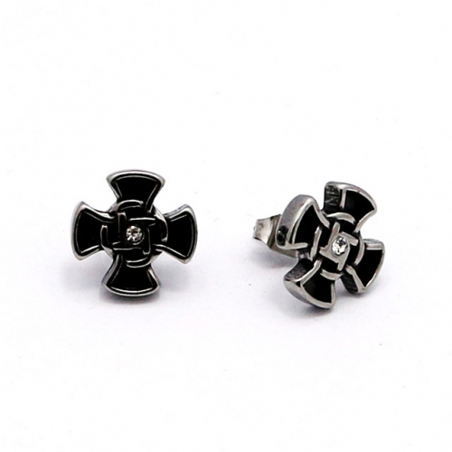 BC Wholesale Stud Earrings Stainless Steel 316L Popular Earrings NO.#SJ55EWD0707