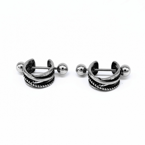 BC Wholesale Stud Earrings Stainless Steel 316L Popular Earrings NO.#SJ55E0781