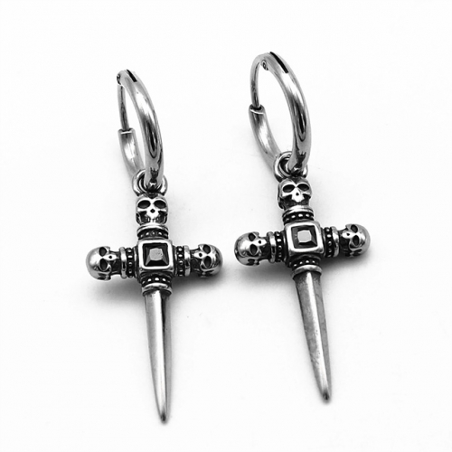 BC Wholesale Huggie Hoop Earrings Stainless Steel 316L Jewelry Earrings NO.#SJ55E1275
