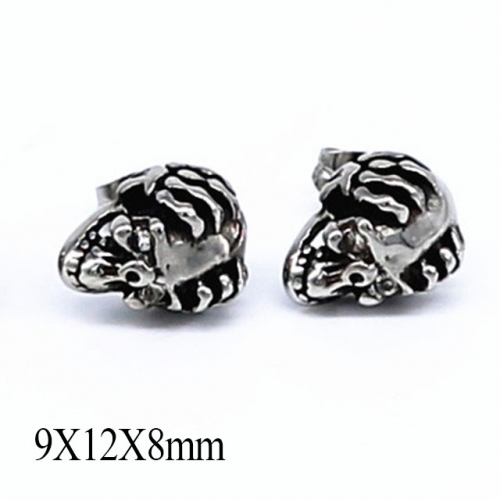 BC Wholesale Stud Earrings Stainless Steel 316L Popular Earrings NO.#SJ55EWC0296