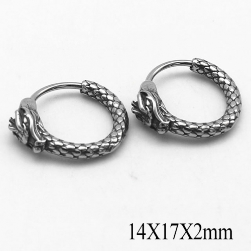 BC Wholesale Huggie Hoop Earrings Stainless Steel 316L Jewelry Earrings NO.#SJ55E1046