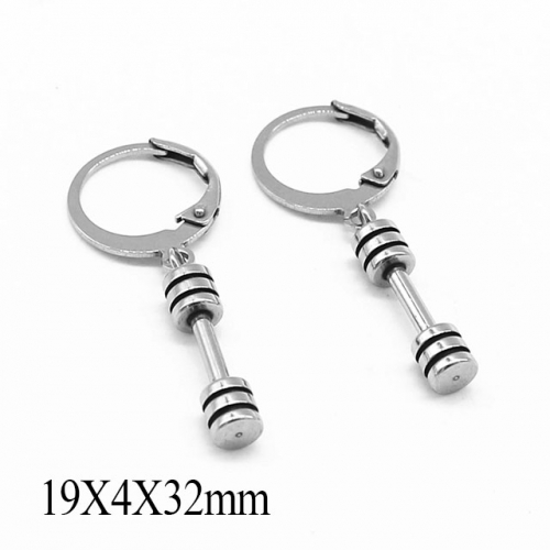 BC Wholesale Huggie Hoop Earrings Stainless Steel 316L Jewelry Earrings NO.#SJ55E0003