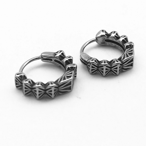 BC Wholesale Huggie Hoop Earrings Stainless Steel 316L Jewelry Earrings NO.#SJ55E1070