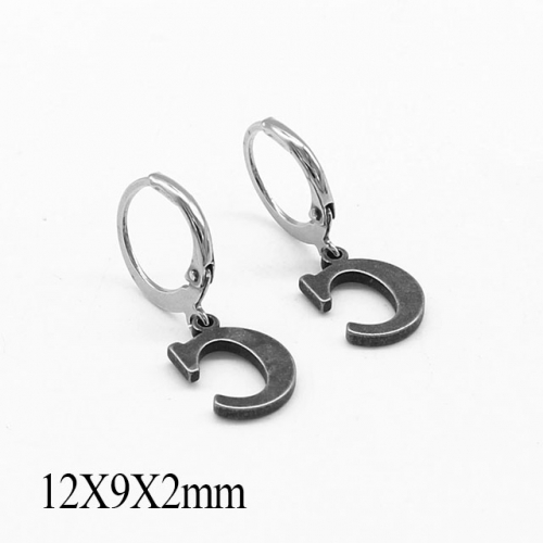 BC Wholesale Huggie Hoop Earrings Stainless Steel 316L Jewelry Earrings NO.#SJ55E0926