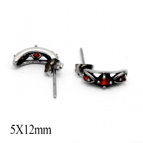 BC Wholesale Stud Earrings Stainless Steel 316L Popular Earrings NO.#SJ55ERA0647