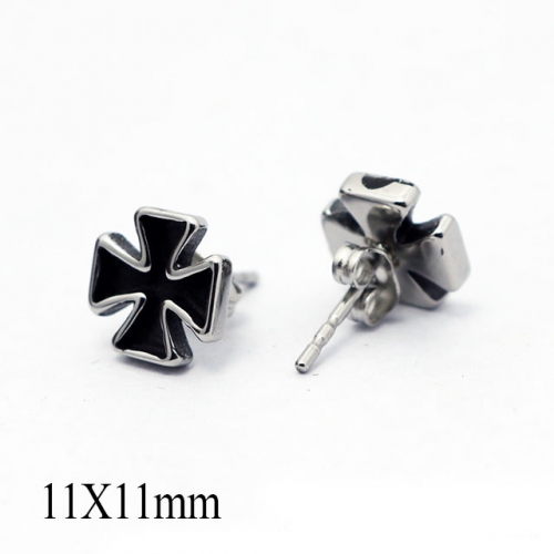 BC Wholesale Stud Earrings Stainless Steel 316L Popular Earrings NO.#SJ55E0642