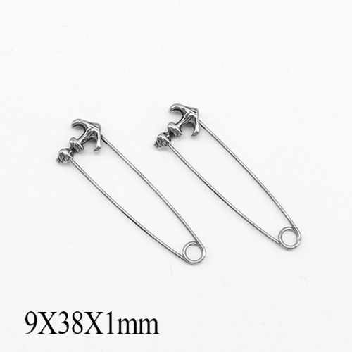 BC Wholesale Stud Earrings Stainless Steel 316L Popular Earrings NO.#SJ55E0815