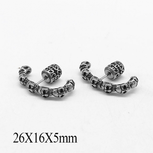 BC Wholesale Stud Earrings Stainless Steel 316L Popular Earrings NO.#SJ55E1007