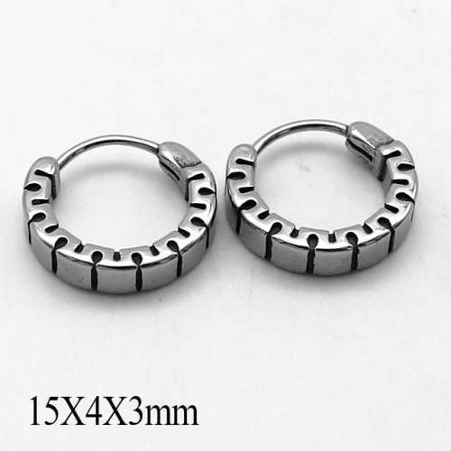 BC Wholesale Huggie Hoop Earrings Stainless Steel 316L Jewelry Earrings NO.#SJ55E1251