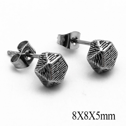 BC Wholesale Stud Earrings Stainless Steel 316L Popular Earrings NO.#SJ55E1269