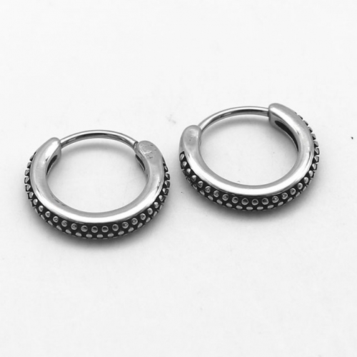 BC Wholesale Huggie Hoop Earrings Stainless Steel 316L Jewelry Earrings NO.#SJ55E1053
