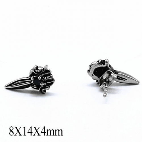 BC Wholesale Stud Earrings Stainless Steel 316L Popular Earrings NO.#SJ55EBA0569