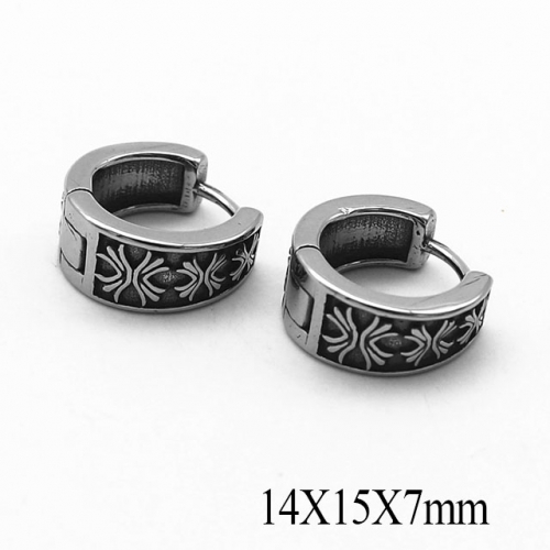 BC Wholesale Huggie Hoop Earrings Stainless Steel 316L Jewelry Earrings NO.#SJ55E1151