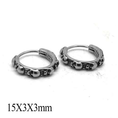 BC Wholesale Huggie Hoop Earrings Stainless Steel 316L Jewelry Earrings NO.#SJ55E1212