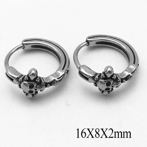 BC Wholesale Huggie Hoop Earrings Stainless Steel 316L Jewelry Earrings NO.#SJ55E1302