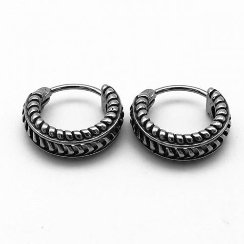 BC Wholesale Huggie Hoop Earrings Stainless Steel 316L Jewelry Earrings NO.#SJ55E1291