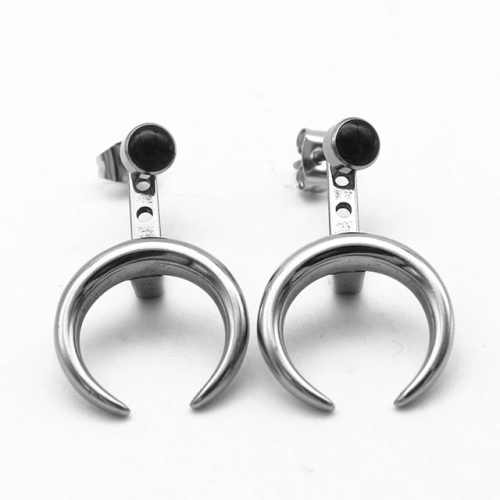 BC Wholesale Stud Earrings Stainless Steel 316L Popular Earrings NO.#SJ55E1351