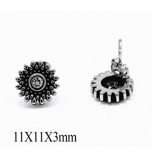 BC Wholesale Stud Earrings Stainless Steel 316L Popular Earrings NO.#SJ55EWC0464