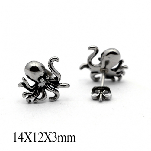 BC Wholesale Stud Earrings Stainless Steel 316L Popular Earrings NO.#SJ55E0672