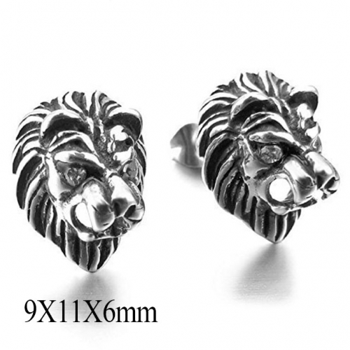 BC Wholesale Stud Earrings Stainless Steel 316L Popular Earrings NO.#SJ55EWB0575