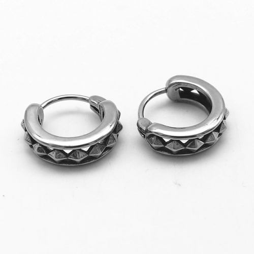 BC Wholesale Huggie Hoop Earrings Stainless Steel 316L Jewelry Earrings NO.#SJ55E1256